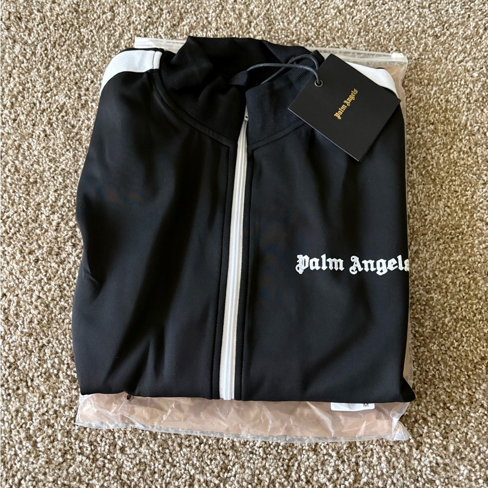 Palm Angels Black and White Jacket